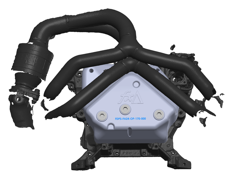 FA24D High-Capacity 3D-Print Oil Pan for 2022+ Toyota GR86 / Subaru BRZ - HKS Super Manifold EL with Catalyst