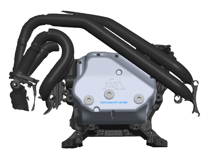 FA24D High-Capacity 3D-Print Oil Pan for 2022+ Toyota GR86 / Subaru BRZ - JDL FT86 UEL without catalyst (2022+)